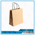 recycled kraft paper packaging shopping bag